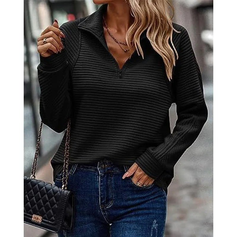 Adeline™ | Maglione Elegante da Donna con Scollo a V