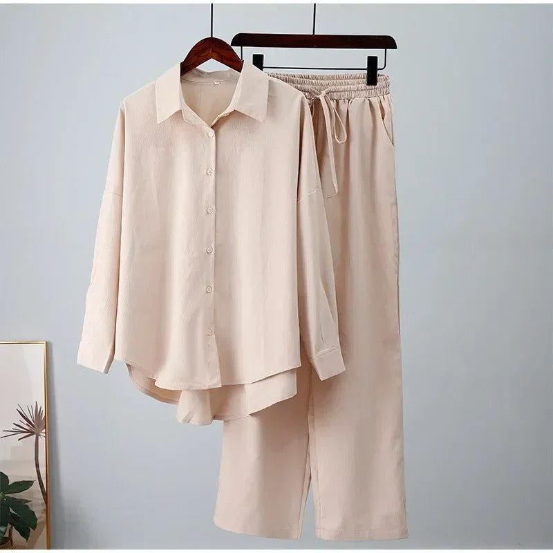 Alice™ | Set Elegante Camicia e Pantaloni