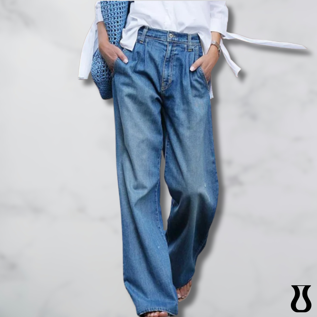 Lorelei™ | Jeans a Gamba Larga da Donna Moda 2024