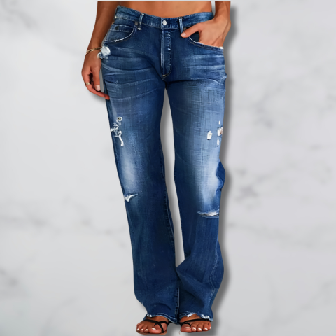 Elodie™ | Jeans Fatti a Mano da Donna