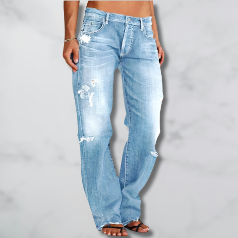 Elodie™ | Jeans Fatti a Mano da Donna