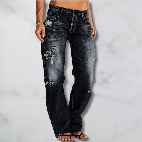 Elodie™ | Jeans Fatti a Mano da Donna