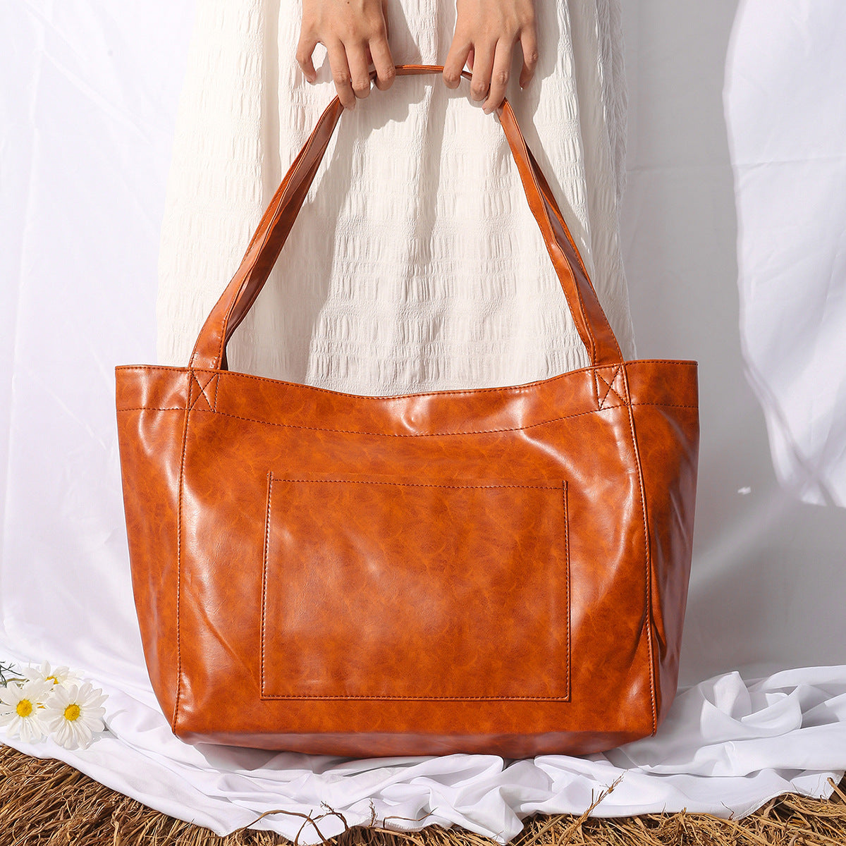 Erica™ | Borsa Large In Ecopelle