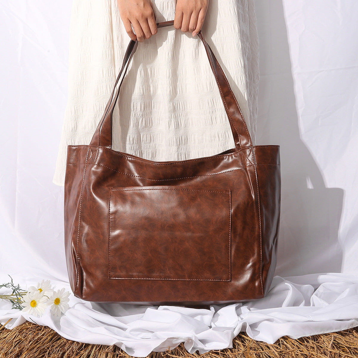 Erica™ | Borsa Large In Ecopelle