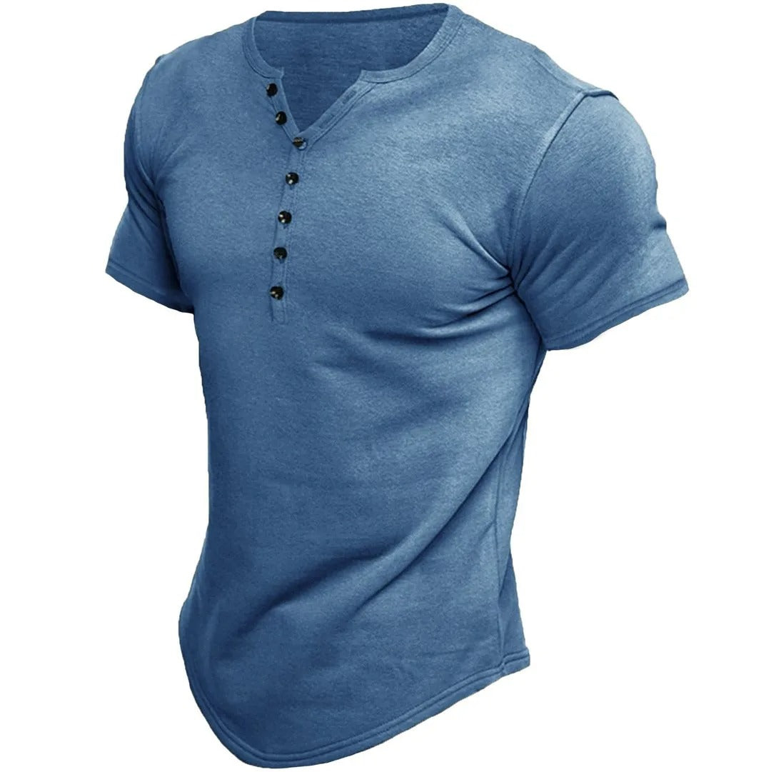 Elias™ | Nuova Camicia Henley Estiva 2024