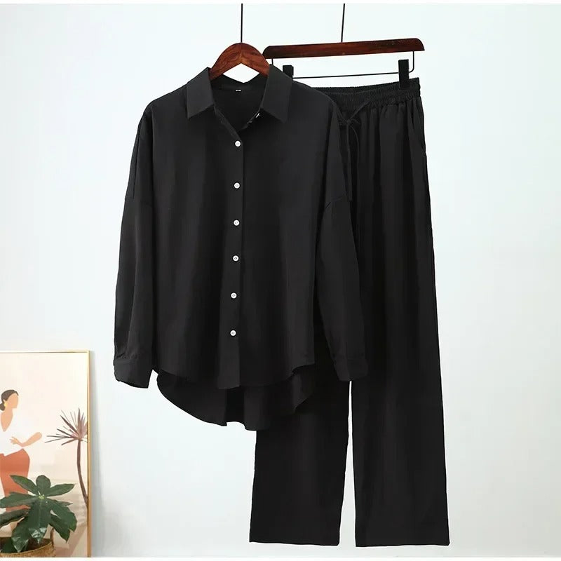 Alice™ |  Set Elegante Camicia e Pantaloni