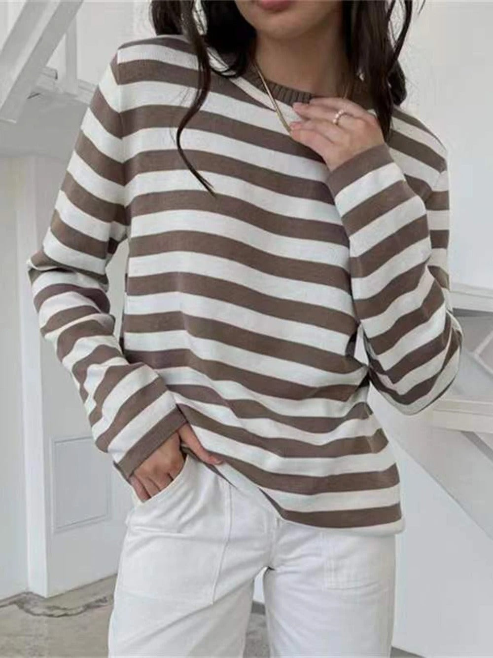 Jane™ | Maglione a Strisce da Donna