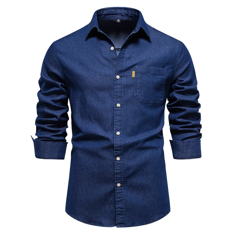 Paul™ | Camicia da Uomo in Denim e Cotone