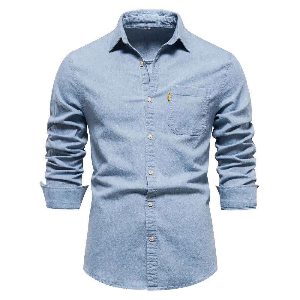 Paul™ | Camicia da Uomo in Denim e Cotone