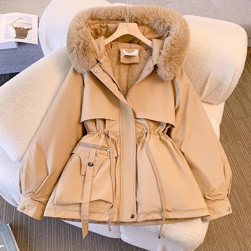 Chloe™ | Piumino invernale elegante con pelliccia